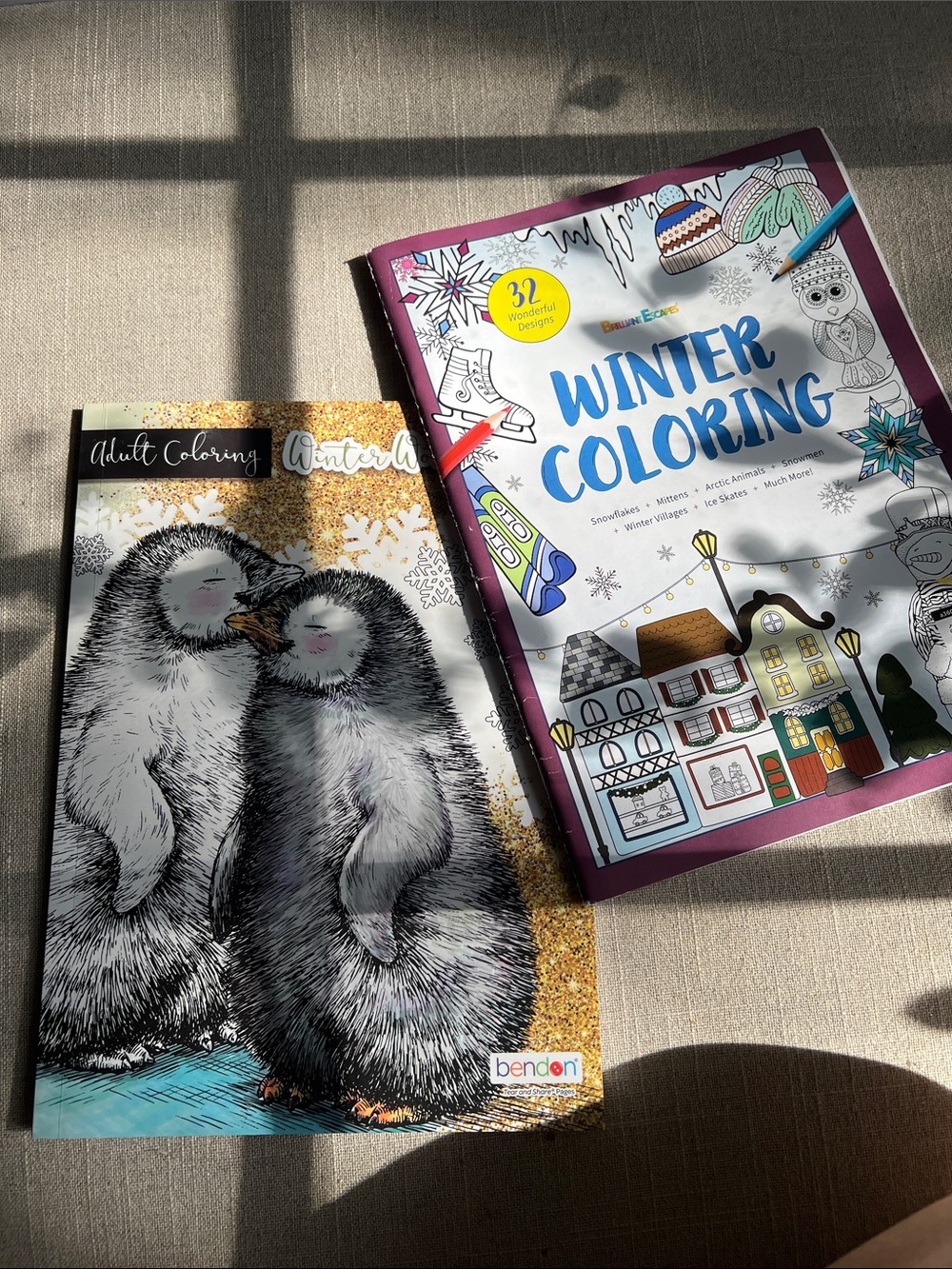 Winter Coloring Book Bundle